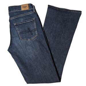 DENIZEN from Levi’s Mid‑Rise Bootcut Jeans | Size 27 | Dark Wash